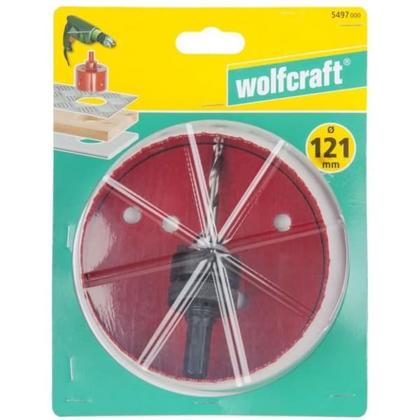 wolfcraft Hålsåg 152 mm Bi-Metal Röd 5498000