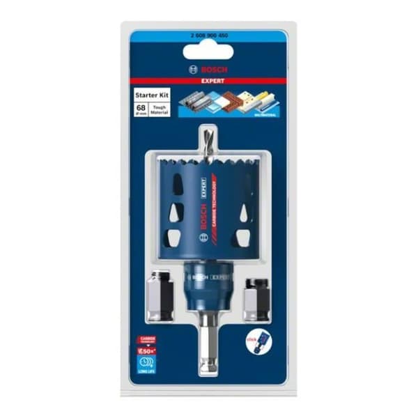 Startsats för Tough Material hålsåg 68mm diameter - BOSCH EXPERT - 2608900450