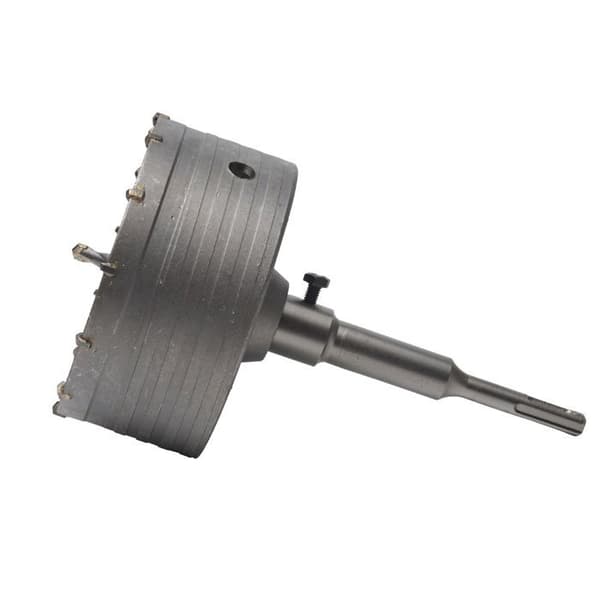 Borrkrona SDS+ - WERKA PRO - Längd 160mm - Diameter 125mm - Volframe - Gänga M18