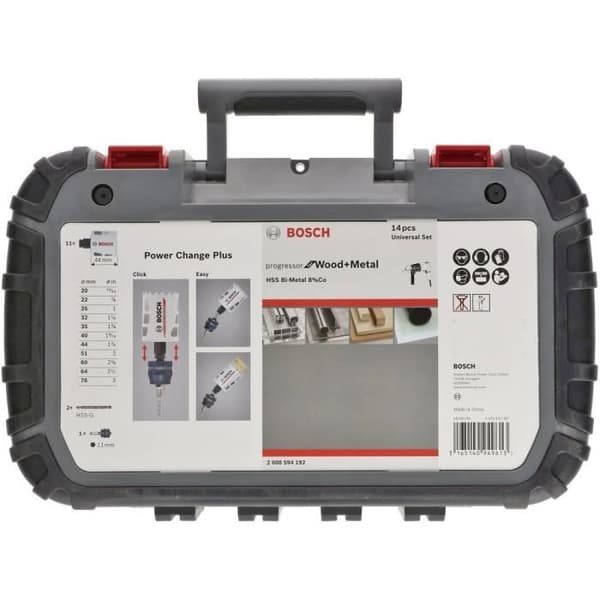 Spelsågset - Bosch - 2608594192 - 14 delar - Kobalt - Bi-metall HSS