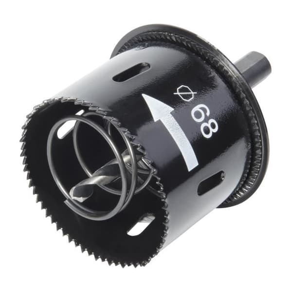 wolfcraft Hålsåg 68 mm Svart 2158000