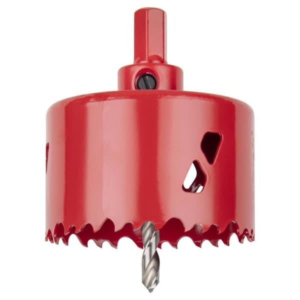 wolfcraft - BiM Multi Material Hålsåg - Diameter 74 mm - Skärdjup 40 mm, Centreringsborr - ref. 5475000