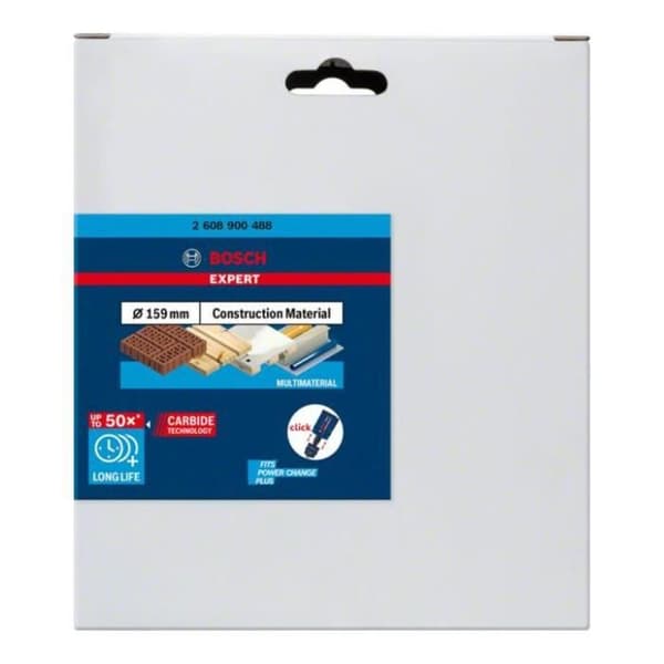 Hålsåg Konstruktionsmaterial diameter 159 mm - BOSCH EXPERT - 2608900488