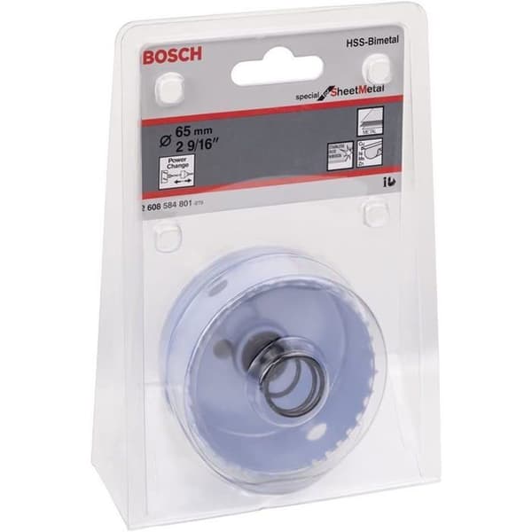 Scie trépan - BOSCH - 2608584801 - Ø 65 mm - 2 9/16" - Idealiskt för metall