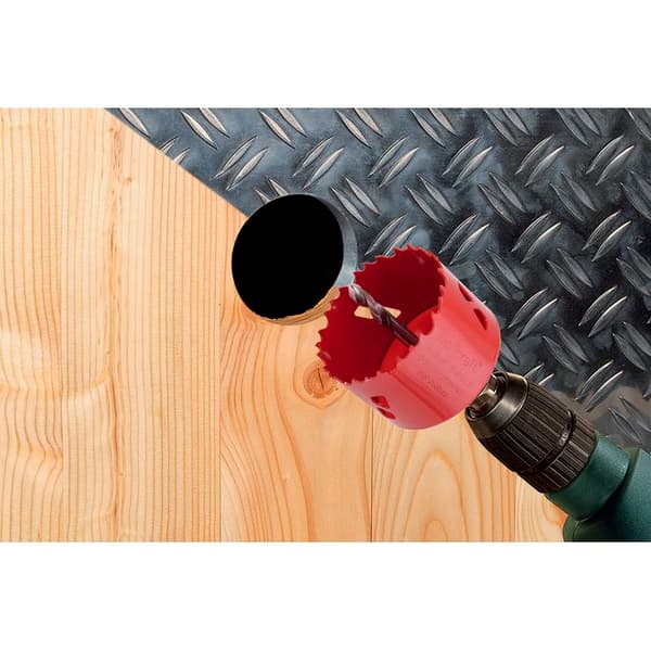 wolfcraft - BiM Multi Material Hålsåg - Diameter 68 mm - Skärdjup 40 mm, Centreringsborr - ref. 5474000