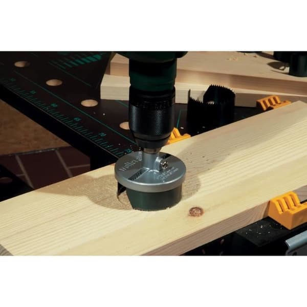 WOLFCRAFT Standard hålsåg 7L Ø 25, 32, 38, 45, 50, 56, 62mm med centreringsborr Ø 6mm