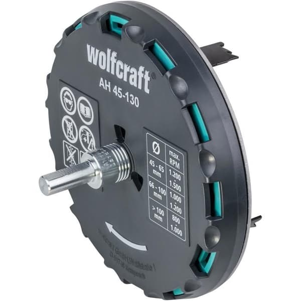 Justerbar hålsåg Ã¸ 45-130 - wolfcraft 5978000
