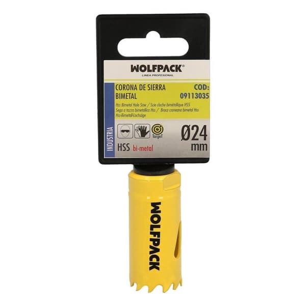 Trepan såg - hålsåg Wolfpack - 9113035 - Corona De Sierra Bimetal Target 24 mm,