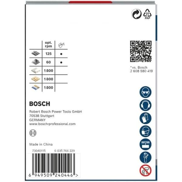 Bosch Pro Multi Material Borrkrona Power Change Plus för Bärande trä, Gipsvägg, Ø 70 mm
