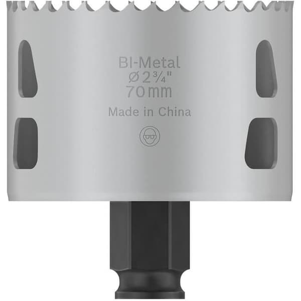 Bosch Pro Multi Material Borrkrona Power Change Plus för Bärande trä, Gipsvägg, Ø 70 mm
