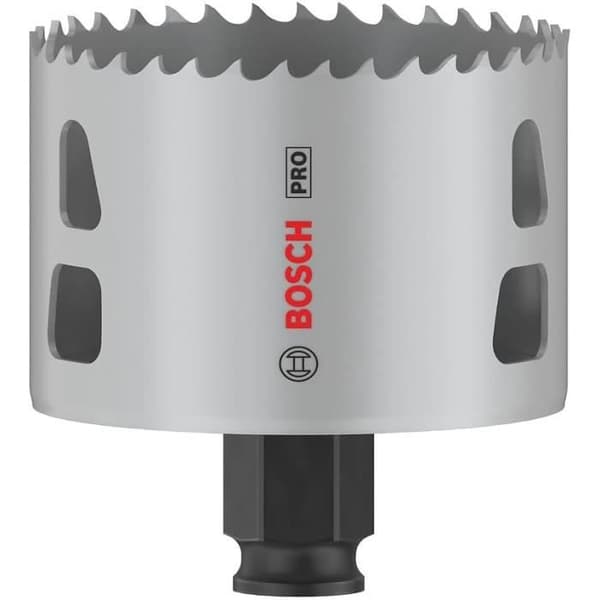 Bosch Pro Multi Material Borrkrona Power Change Plus för Bärande trä, Gipsvägg, Ø 70 mm