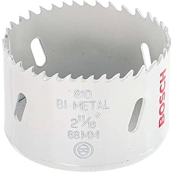 Scie-trepan HSS bimetall - BOSCH - 2608580429 - 68 mm - SDS-plus skaft - 1 styck