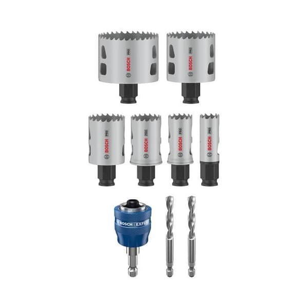 Bosch Set med 9 kronor PRO Multi Material Power Change Plus