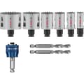 Miniatyrbild 4 av 4: Bosch Set med 9 hålsågar Pro Multi Material Power Change Plus