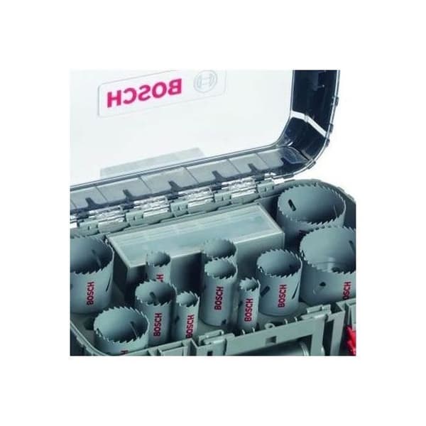 14 PC UNIVERSAL STD BIM TREPANS SET - BOSCH