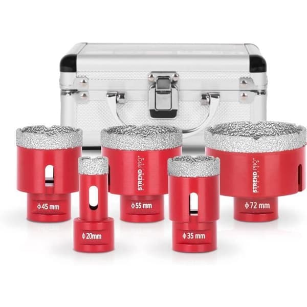 Scie Cloche Diamant av Hög Kvalitet 72mm Set - STREND PRO