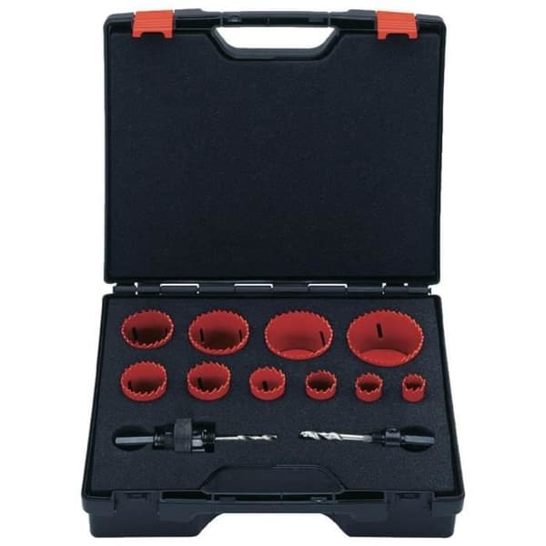 Scies cloches - EXACT - 06100 - HSS bi-metall - Sats med 10 delar
