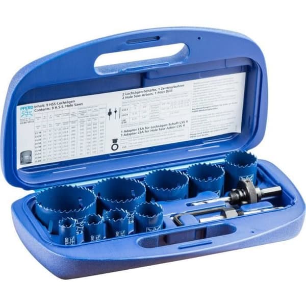 Set med hålsågar Pferd 25900010 1 st(n)