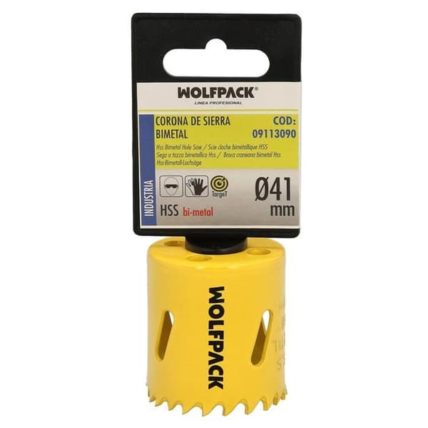 Trepan såg - hålsåg Wolfpack - 9113090 - Corona De Sierra Bimetal Target 41 mm,