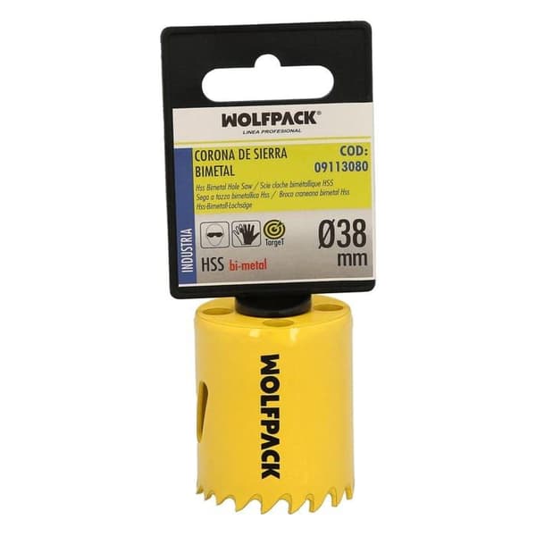 Trepan såg - hålsåg Wolfpack - 9113080 - Corona De Sierra Bimetal Target 38 mm,