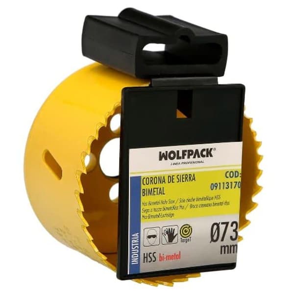 Trepan såg - hålsåg Wolfpack - 9113170 - Corona De Sierra Bimetal Target 73 mm,