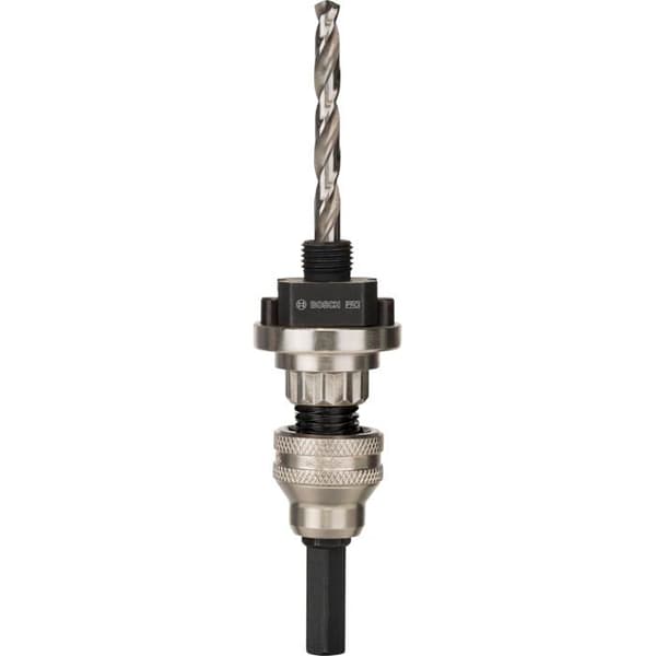 Adaptör - BOSCH - Quick-Lock - Ø 14-210mm - Enkel montering - Utan nyckel