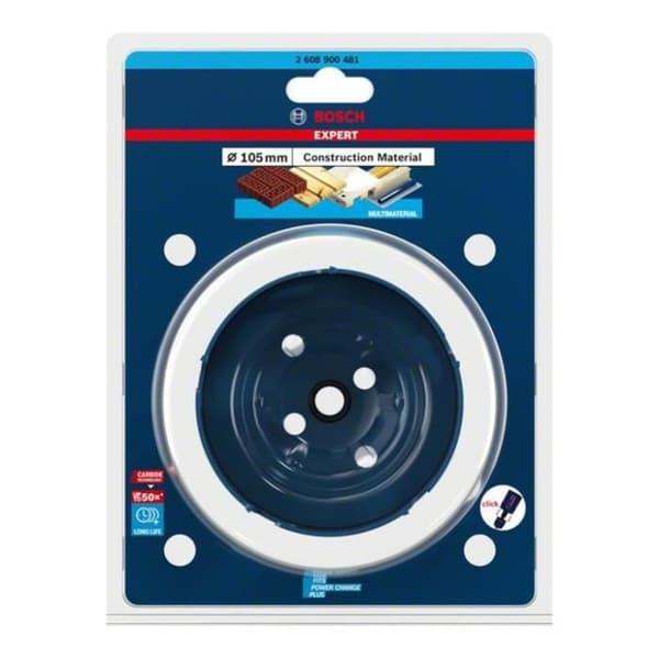 Expert konstruktionsmaterial hålsåg diameter 105mm - BOSCH - 2608900481