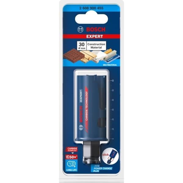 HÅLLSÅG EXPERT KONSTRUKTIONSMATERIAL BOSCH 30X60MM 2608900455