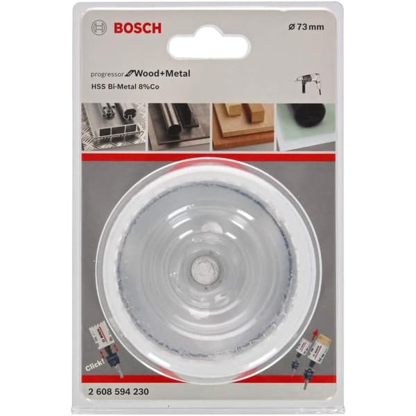 Hålsåg Progressor BOSCH 73 mm 2 7-8 - 2608594230