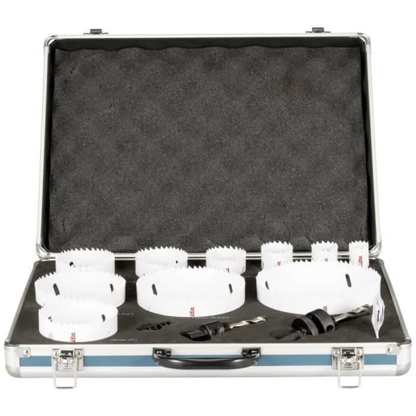 Sågklingor - MAKITA - D-75764 - 13 delar - Diametrar från 22 till 127 mm - HSS BIM