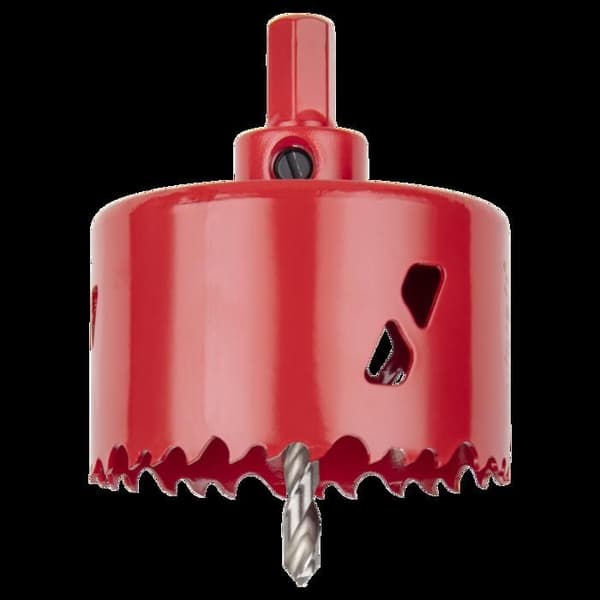 wolfcraft - BiM Multi Material Hålsåg - Diameter 74 mm - Skärdjup 40 mm, Centreringsborr - ref. 5475000