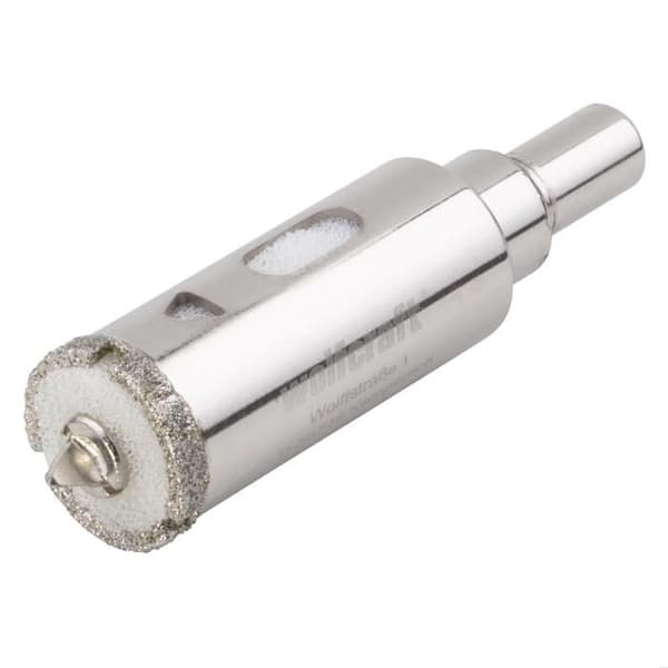 Diamantborr för kakel - WOLFCRAFT - ref. 5922000 - Diameter 22 mm - Skärdjup 45 mm