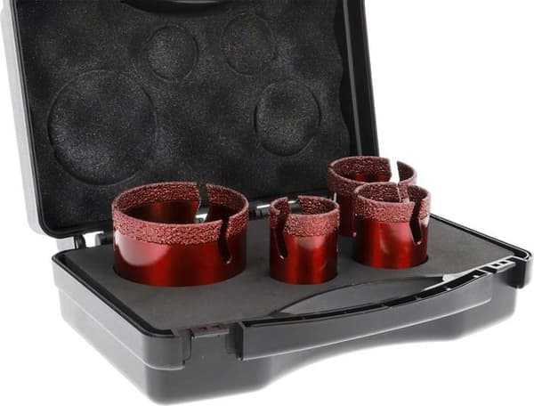 Prodiamant - speedmaster-4 - Speedmaster Set 4 delar diamantborr för kakel M14 35mm, 40mm, 50mm, 68mm