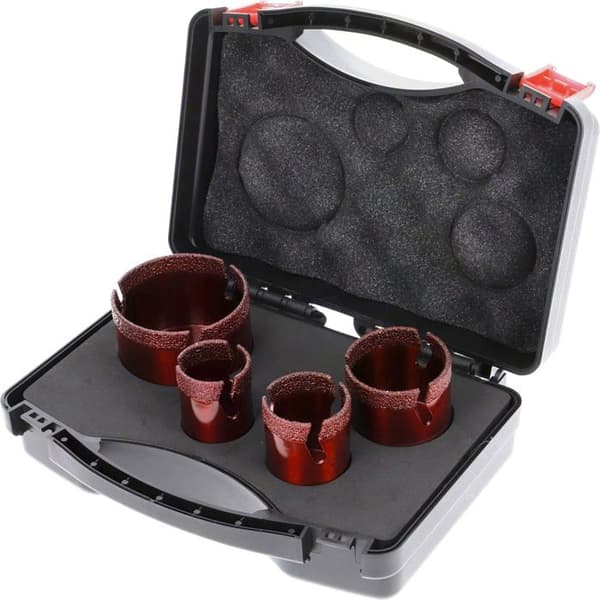 Prodiamant - speedmaster-4 - Speedmaster Set 4 delar diamantborr för kakel M14 35mm, 40mm, 50mm, 68mm