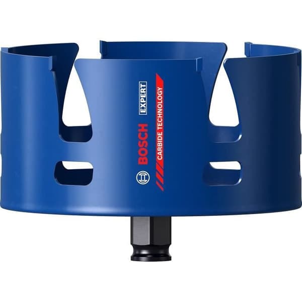 Scie trépan - Bosch - EXPERT Byggmaterial - Ø 121 mm - Hållbarhet 50x - Djup 60 mm