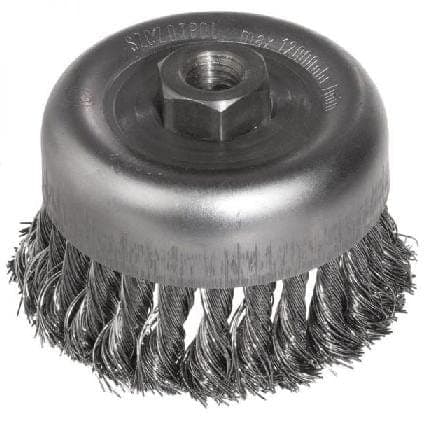 Vriden främre borste med 50 mm M14-gänga