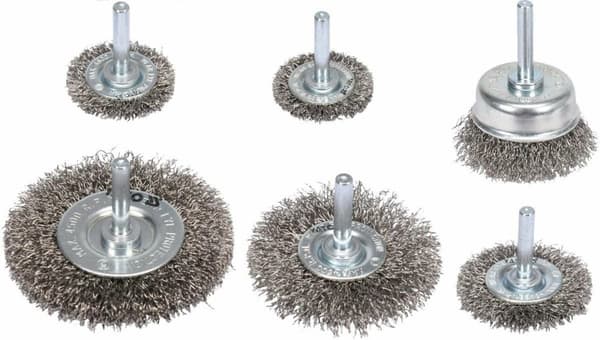 YATO BORSTESET MED SKAFT 6 DELAR INOX