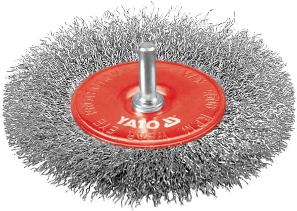 YATO SKIVBORSTE 100 mm, MED SKAFT, ROSTFRI TRÅD 4758