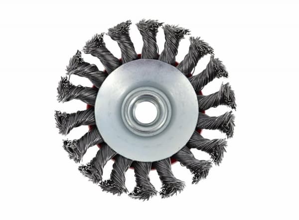 AWTOOLS VRIDAD KONISK BORSTE 125mm M14
