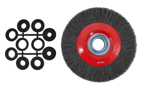 AWTOOLS SKIVEBØRSTE 200 mm HUL 32 mm