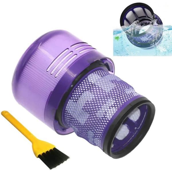 ABClife tvättbar filterenhet för Dyson V11 SV14 Cyclone Animal Absolute Total Clean Dammsugare Byt #DY-970013-02 &amp; 9700