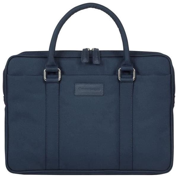 dbramante1928 DBRAMANTE 1928 BORSA STELVIO 14" NYLON RICICLATO BLU