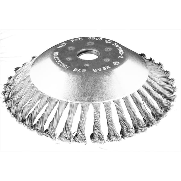 Stålborste för röjsåg 200 x 25,4 mm, hårda, trassliga trådar