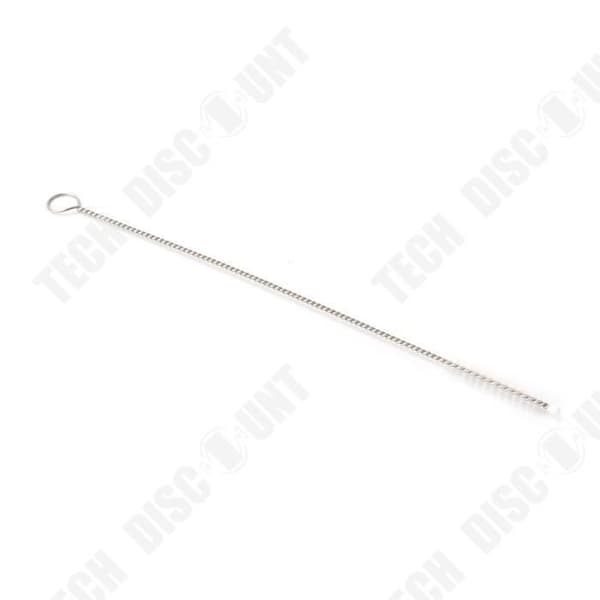 TD® 10-pack rostfria rör och pipetter Rengöringsborste Rengöring Halmrör Ren design