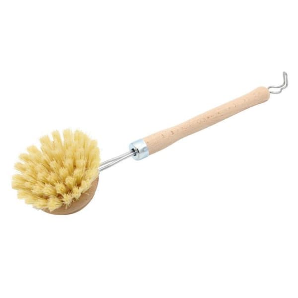 Diskborste med träskaft