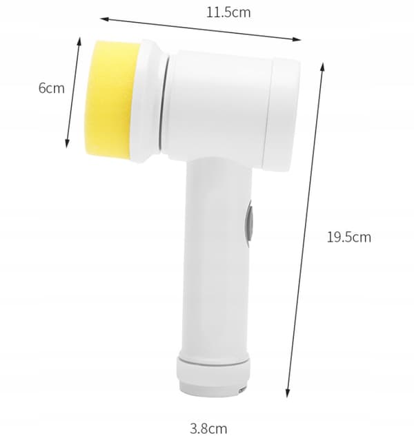 ELEKTRISK ROTERANDE BORSTE USB KÖK BADRUM