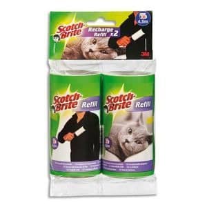 SCOTCH BRITE självhäftande borste Refill x2