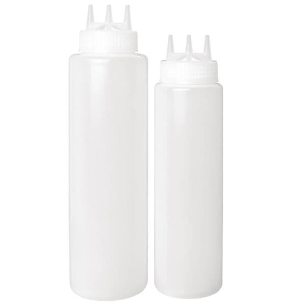 Transparent mjuk flaska med 3 spetsar 681 ml - Vogue