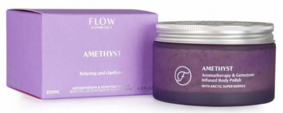 body scrub Amethyst 200 ml vegan syren