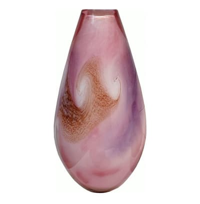 Bergdala Hyttan - Konstglas - Vas Ocean Ateljé liten Design Magnus Carlsson